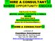 HIRE A CONSULTANT