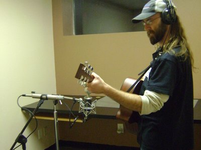 First recording session for "3 7 77", with Travis Yost and Caroline Keys, 11/17/11