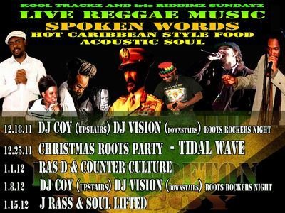 Live reggae music..............