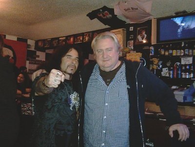 Tony with Tom Zutaunt at The Doll Hut in Anaheim Ca. December 17,2011