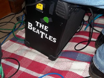 The Beatles Amp owner by former member, Marcos Salazar (former John).