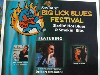 Big Lick Blues Fest Poster