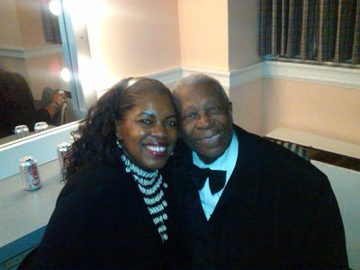 Stacy and B.B. King