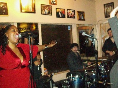 Singing at Artis's in Chicago, IL