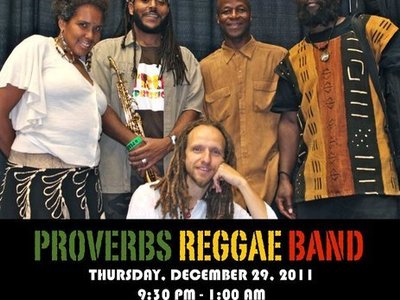 Dec 29, 2011 Join Proverbs Reggae Band at Ras Cafe
