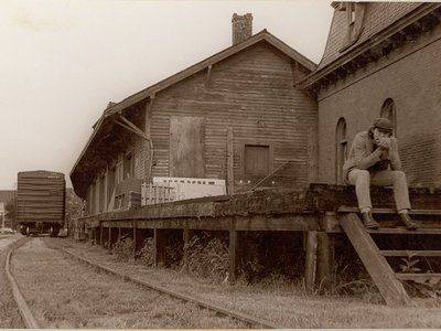 Harmonica by the tracks