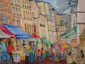 Me in rue Mouffetard,Paris..