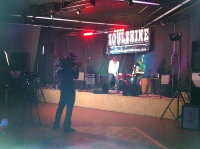 Video shoot for Jumping Jack Flash Jan 15th 2012