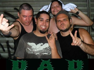 Death After Death(aka d.a.d.) - 2012 line up - Stressor (v),Fryer (dr),Eerie Jones (bs) & J Ripper (