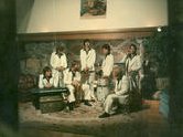 In the late 70's in New Hampshire. I'm the Tall Good lookin one in the back.