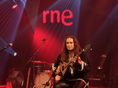 Amir John Haddad playing Bouzouki
