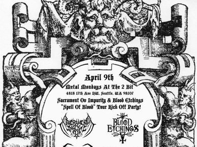 Spell of Blood Tour April 2012