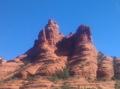 Scenic drives between shows in Arizona