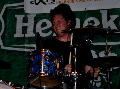 Marshall Hearne on drums