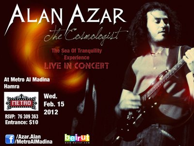 Alan Azar Live in Concert at Metro Al Madina Hamra