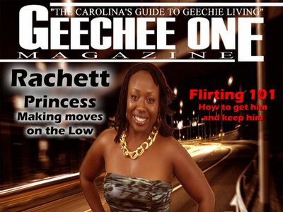 Rachett Princess on the cover of Geecheeone Magazine