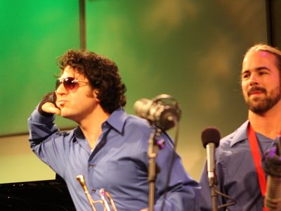 JG and MT at the Greene Space