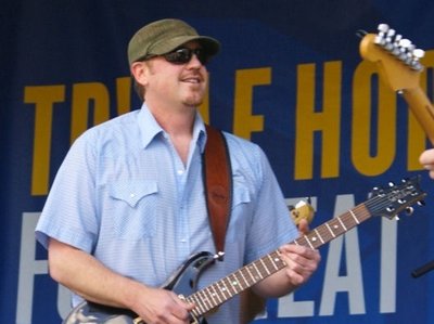 Stephen Herrington with Full Belly at the Capital Hill People's Fair, Denver, CO