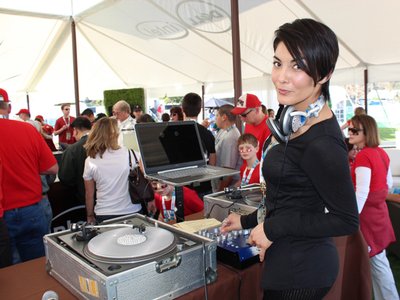 DJ Teemaree Rose Bowl Pasadena.