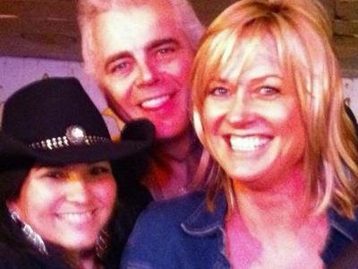 Hanging with Dale Watson and my friend Carol Pate