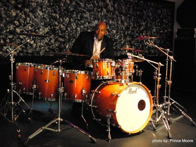 Larry Washington w/ Pearl Reference Drum Kit 2