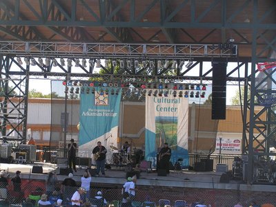 Brethren on the main stage at the King Buscit festival 