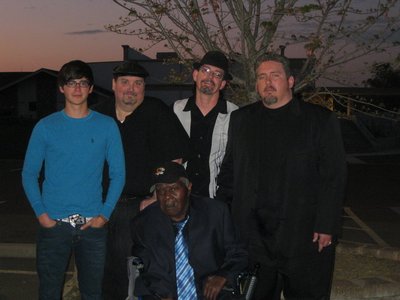 Brethren at a benefit show we played with our Friend Cedell Davis 