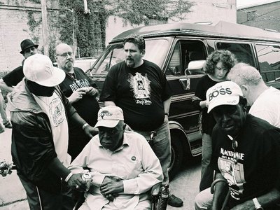 See if you can pick out the names in this photo at the Juke Joint Fest