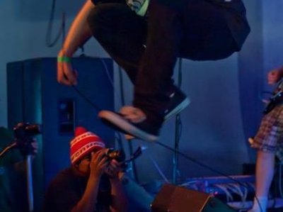 Chairman (vocals) from Nasalrod at the PDX Pop Now! Festival.