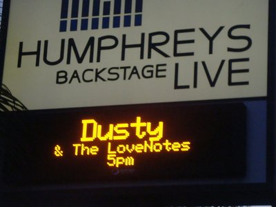 Humphreys BAckStage Live