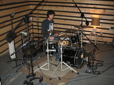Sean Dixon in the Studio