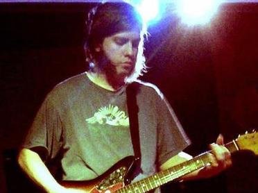 Justin Stimson (guitar) w/NASALROD at THE TONIC in Portland, OR.