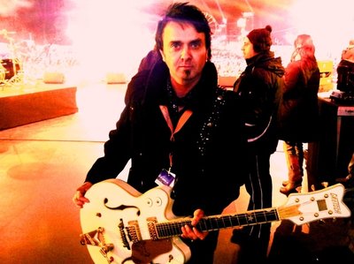 fred during the gig in berlin new years eve