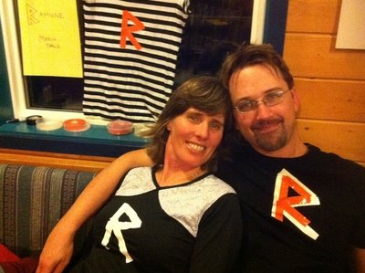 fans with custom Tshirts!
