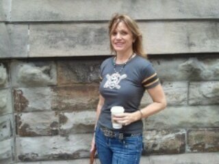 Melody Guy and Her Starbucks in Pittsburgh 