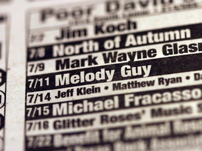Melody Guy Poor Davids Pub