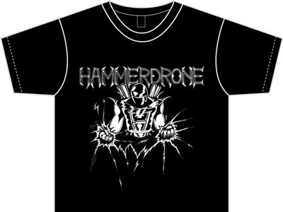 T-shirt design 1: "The Burning Fist"