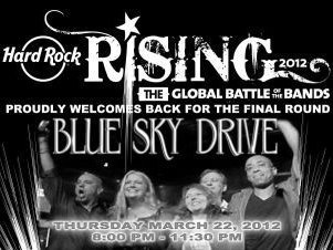 Round two finalist - Battle of the Bands - Hard Rock Rising 2012