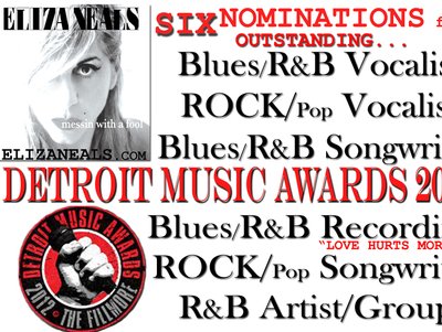 SIX DETROIT MUSIC AWARD Nominations in 2012!