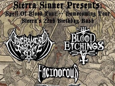 Spell of Blood Tour April 2012