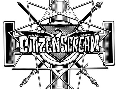 New backdrop and merch logo by Klotterbaronen!!
