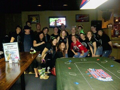 The Slowpokes with the Key City Roller Derby Girls - 3/15/12