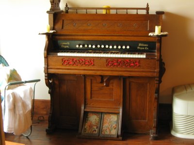 Pump Organ.