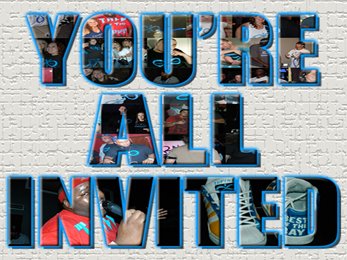 Front Cover for the "You're All Invited" mixtape