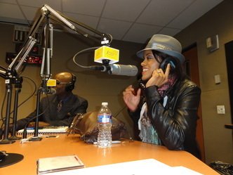 G.L.O at the Radio Station