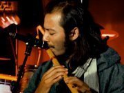 Flute Bansuri Binod katuwal Nepal. photo