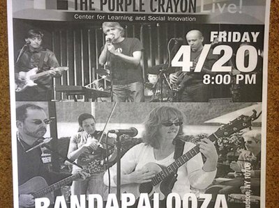 Purple Crayon promo poster
