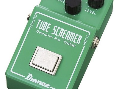 Picture of an Ibanez TS-808 Tube Screamer Reissue