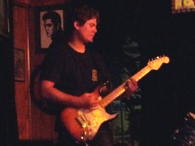 Nic at the Mojo Lounge 4-7-12. Photo by Peter Lyle-Dugas.