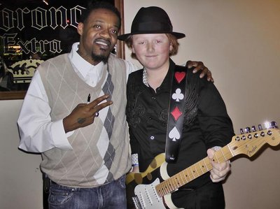 Chase Walker Eric Gails at Blues Slingers Ball